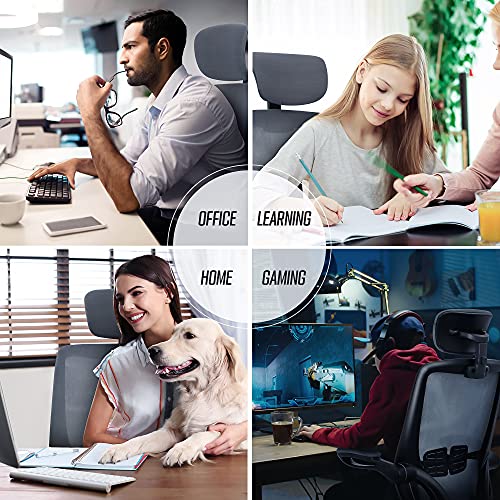 ENGBER Ergonomic Office Chair Home Computer Desk Chairs Lumbar