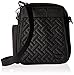 Lug Women's Flapper Cross Body Bag, Brushed Black, One Size