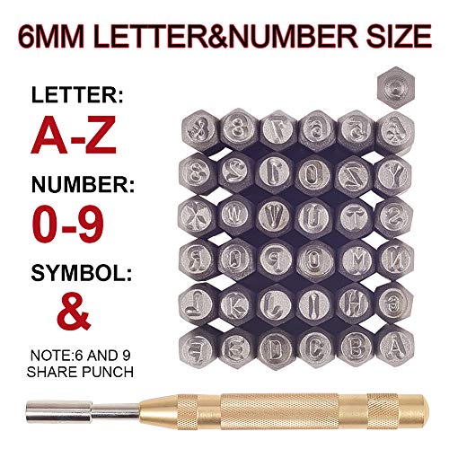 3 PandaHall+Uppercase+Alphabet+Stamping+Imprinting