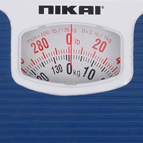 Nikai Mechanical Personal Weight Scale Machine 130 Kg Capacity easy to