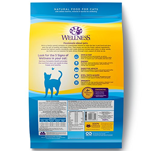 Wellness Complete Health Natural Dry Cat Food, Deboned Chicken, Chicken
