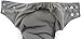 Baby Nappy Bamboo Charcoal Cloth AIO Diapers, Sewn in Insert Double Gussets
