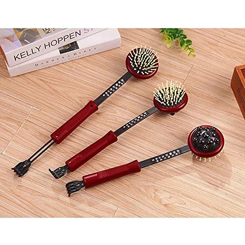 Body Massage Knock Hammer Stress Release Comb Massager Neck Arm Back Scratcher Relaxing Health Care - Thumbnail 5
