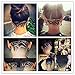 Connoworld 16pcs Hairstyle Ideas Variety Barber Hairdressing Model DIY Cool Hairstyles Stencil Hairdressing Carving Pattern Accessories Hair Styling Tattoo Template Trimmer Hair Salon Pattern Tool