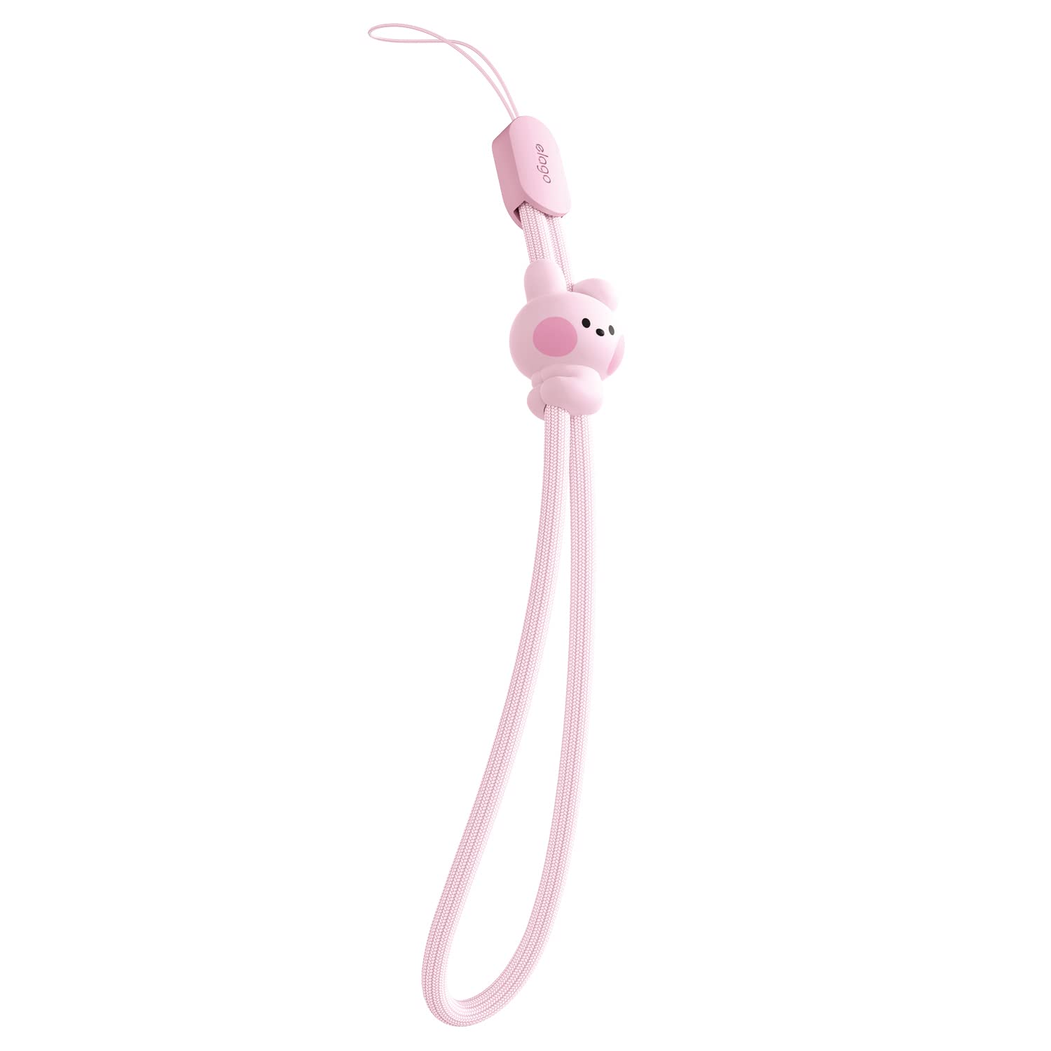 elago | LINE FRIENDS BT21 [OFFICIAL MERCHANDISE] Lanyard Wrist Strap, phone charm, keychain - Anti Drop, Extra Security, Adjustable Button, widely Applicable (COOKY)