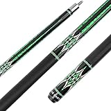AB Earth 58" Pool Cue Stick Canadian Maple 13mm Tip