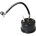 RLECS Refrigerator Thermal Overload Protector 1/6 HP (125W) Round Freezers Compressor Overload Protector