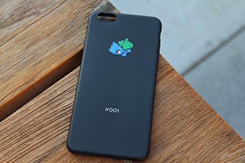 InstaPoke Pokemon iPhone 6/6S PLUS+ Case, Pokemon Go Case for iPhone 6/6S PLUS+ (Size 5.5") Matte Texture (Bulbasaur)