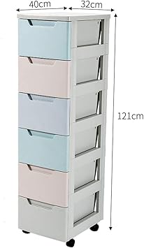 Amazon Com Storage Cabinet 6 Layers Drawer Plastic Plastic Bedside Table Simple Bedroom Assembly Assembly Cabinet Drawer Zhaoshunli 1123 Furniture Decor