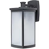 Maxim Lighting 65754FSBZ Terrace-12W 1 LED Outdoor Wall Lantern-8 Inches Wide by 16 inches high