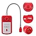 Gas Leak Detector, Sungwoo Combustible Gas Detector, Natural Propane Methane Gas Leak Detector Sniffer with Audible & Visual Alarm Sensor Monitor for Home & Chemical Plant Safety (RED)
