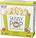 SkinnyPop Sea Salt Microwave Popcorn, 8.4oz Party Sized Bag, Skinny Pop, Healthy Popcorn Snacks, Non-GMO, No Artificial Ingredients, Gluten Free