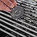 Bchoice Stainless Steel BBQ Grill Scraper Brushes- Grill Grate Scrapers Cleaner Barbecue Non-bristles Grill Brush Perfect BBQ Cleaning Tools - Works with Most Grill Grates, Grey