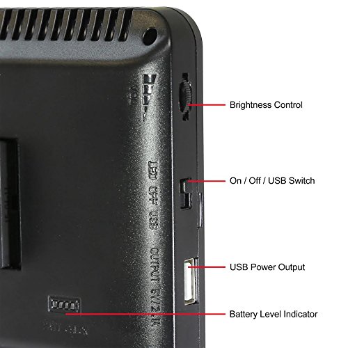 JVC Everio GZ-HM45BUS Camcorder Lighting Ultra-Slim LED-300 Vidpro