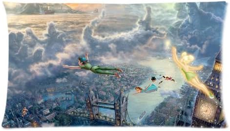 Fan Create Disney Peter Pan Fantastic World Custom Zippered Pillow Cases 20x36 (one side) by throw pillow cases