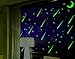 2 Sheets Glow in The Dark Wall Decals Stickers for Windows, Wall or Car Deocration (Falling Star)