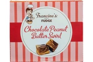 McJak Candy Company Francine's Chocolate Peanut Butter Swirl, 8 Oz