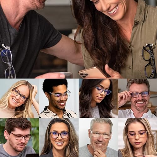 Readerest Eyeglasses Holders 2 Styles Pin (Black