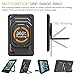Fintie Shockproof Case for All-New Amazon Fire 7 (7th Gen, 2017 Release) - [Tuatara Magic Ring] [360 Rotating] Multi-Functional Grip Stand Protective Carry Cover w/Built-in Screen Protector, Black
