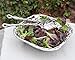 Arthur Court Designs Metal 3-Pc Grape Salad Set Bowl and Server in Grape Pattern Sand Casted in Aluminum with Artisan Quality Hand Polished Design Tarnish-Free 9.5 Inch Diameter
