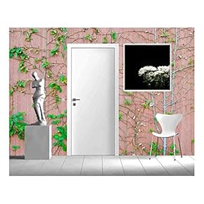 Leaf Wall - Removable Wall Mural | Self-Adhesive Large Wallpaper - 66x96 inches