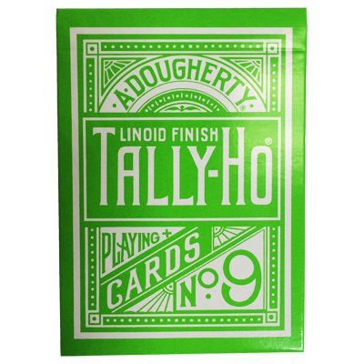 Tally Ho Reverse Circle back (Green) Limited Ed. by Aloy Studios / USPCC