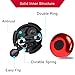 Bicycle Bell - Aluminum Bike Bell Ring - Classic Bicycle Bell for Adults Men Women Kids Girls Boys Bikes - Mountain Bike Accessories - Red