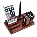 Apple Watch Stand, Aerb Rosewood Charge Dock Holder for Apple Watch Series 3 Series 2 Series 1, Docking Station Cradle Bracket for iPod iPhone X 8 7 6 Plus 5 5c iPad and Other Phones Tablets