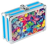 Vaultz 3D Lenticular Locking Pencil Box, 5.5 x 8.25 x 2.5 Inches, Butterflies (VZ00291)