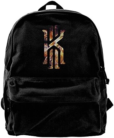 Kyrie KI Irving Fire Casual Canvas Backpack School Travel Bag