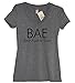 IYD Clothing - BAE-Best Auntie Ever Women's Soft Tri-blend V Neck