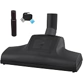Wessel TK 286 Turbo Brush Vacuum Attachment, 1.25-1.5 in Universal Adapter | Air-turbine powered; adjustable suction control for carpets