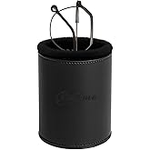 WAWOHERRNS Glasses Holder for Nightstand, Plush Lined Leather Eyeglass Holder Stand Case, Anti-scratch Glasses Stand Holder