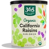 365 by Whole Foods Market, Organic Raisins, 12 Ounce
