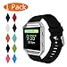 KingAcc Fitbit Blaze Bands, Soft Accessory Replacement Band for Fitbit Blaze, with Metal Buckle Fitness Wristband Strap Women Men Large Small Black, White, Gray, Blue, Purple, Rose, Red [No Frame]