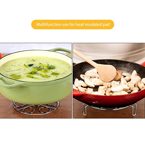image for SmarTake 2-Pack Egg Steamer Rack for Pressure Cooker, SUS304 Stainless