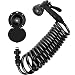 Dura Faucet DF-SA188-BK RV Exterior Quick Connect Sprayer, Hose, and Utility Spray Dock Kit (Black)