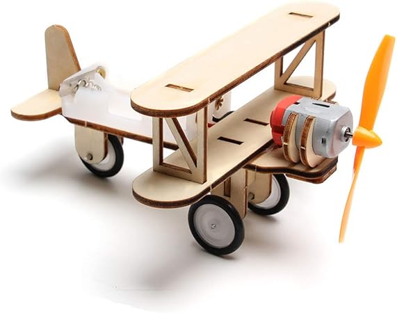 Amazon Jackbaggio 新しい 技術 科学的な 手作り モデル 電気の ダブルウインググライダー 実験キット にとって 子供 の間に 6 12歳 Diy Tool 01 電気 電力 おもちゃ