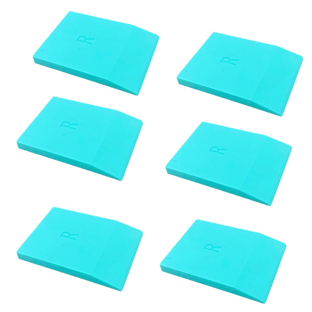 DGAGA 6Pcs Mini Squeegees,Screen Priniting Squeegee