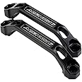 Agency 6 - Billet Grab Handle (Pair) - Universal Fitment for Offroad and Overland Vehicles - Roof Racks - Made in The USA - Stainless Steel Hardware Included (Black)
