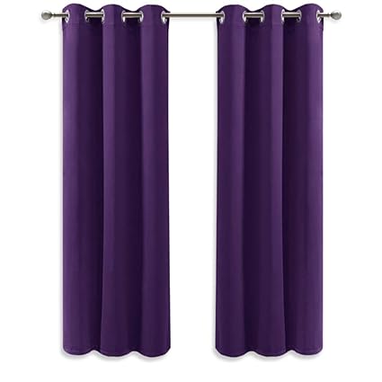 Pony Dance Windows Blackout Curtains Eyelet Top Noise Reducing