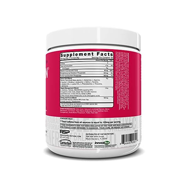 AminoLean Pre Workout Powder, Amino Energy & Weight Management with