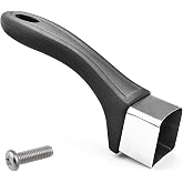 LIFTATAPA Bakelite Pot Handle, Scald-Proof Long Handle Replacement Grip, Removable Cook Ware Pans Handles with Screw for Cookware Sauce pan and Skillet(Black)