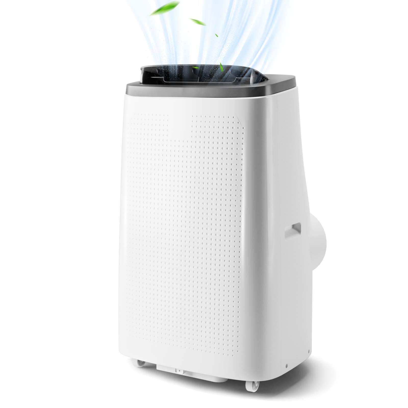 Photo 1 of 14000 BTU Portable Air Conditioner with Remote Control,Quiet AC Unit 3 in 1 Cooling/Dehumidifying/Fan Modes, Ideal for Rooms up to 700 sq ft,Window Installation Kit for Home