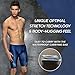 SWIM ELITE Men's Jammers - Quick-Dry Swimsuit - Chlorine Resistant Swimming Suit Men Boys - Swim Pants - Light, Utra-Thin & Breathable Waterproof Carrying Case Included