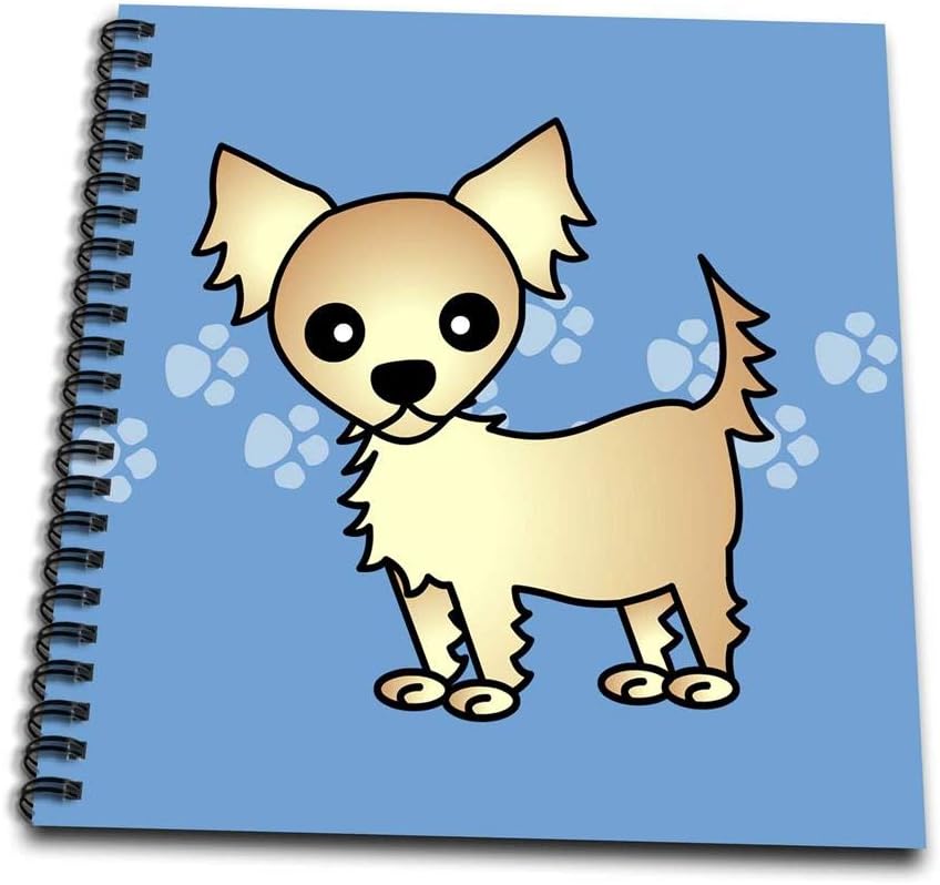 Amazon Com 3drose Db 28477 2 Cute Cream Tan Longhaired Chihuahua