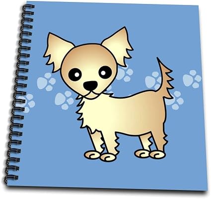 Amazon Com 3drose Db 28477 2 Cute Cream Tan Longhaired Chihuahua