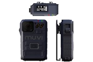 Veho Muvi HD Pro 3 Titan Bodyworn Handsfree Camcorder | 1080 Full HD Camera | Nightvision | 15 Hour Battery Life | Date & Time Stamp | IP67 Water Resistant | VCC-005-HDPRO3