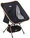 Trekology YIZI GO Portable Camping Chair with Adjustable Height - Compact Ultralight Folding Backpacking Chairs in a Carry Bag, Heavy Duty 300 lb Capacity, for Hiker, Camp, Beach, Outdoor