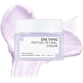 ONE THING Peptide Retinal Cream, Vitamin A, Faster Acting than Retinol, Retinaldehyde Anti Aging Face Cream, Smooths Wrinkles, Refines Pores and Improves Elasticity, Korean Skincare 1.85 fl.oz, 55ml